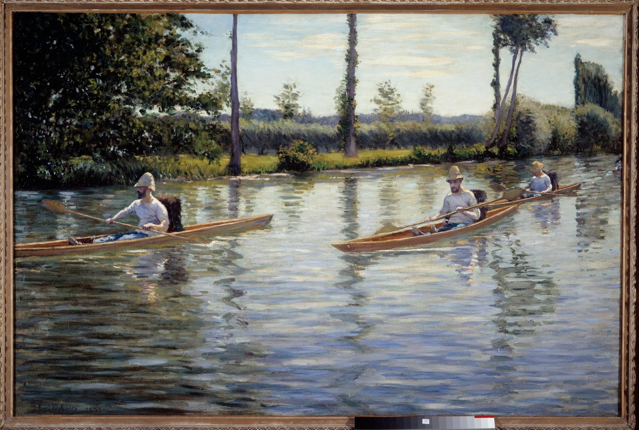 Le perissoire Dipinto di Gustave Caillebotte da Gustave Caillebotte