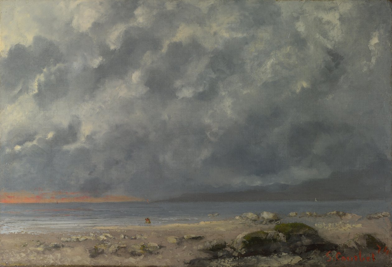 Scena di Spiaggia da Gustave Courbet