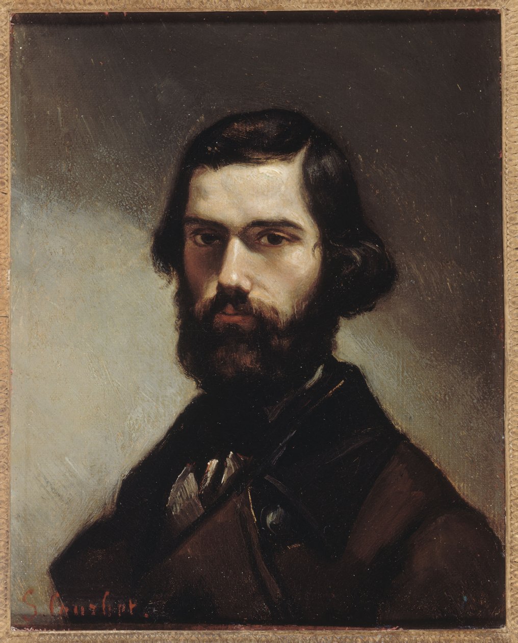 Francese: Portrait de Jules Vallès (1832-1885), écrivain Ritratto di Jules Vallès (1832-1885), autore da Gustave Courbet
