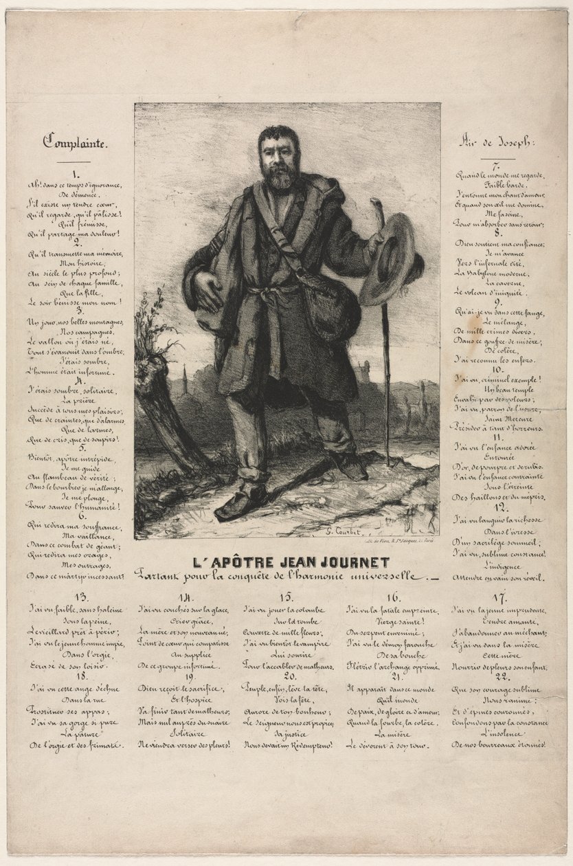 Jean Journet che Parte per la Conquista dell