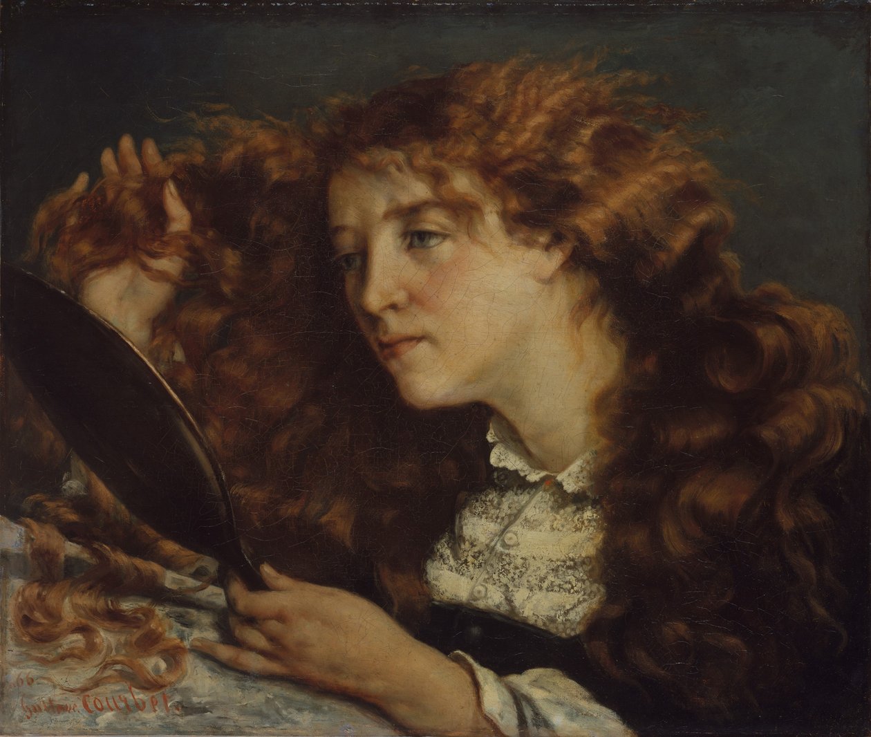 Jo, bellezza irlandese da Gustave Courbet