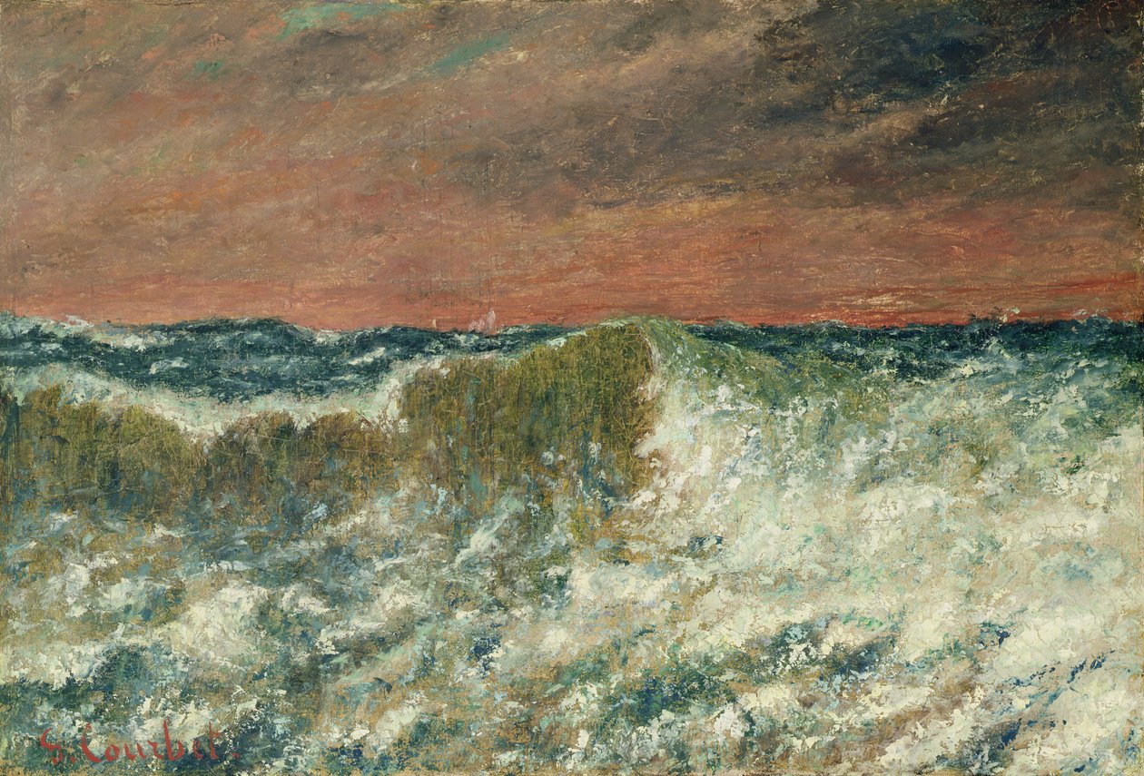 La Vague da Gustave Courbet