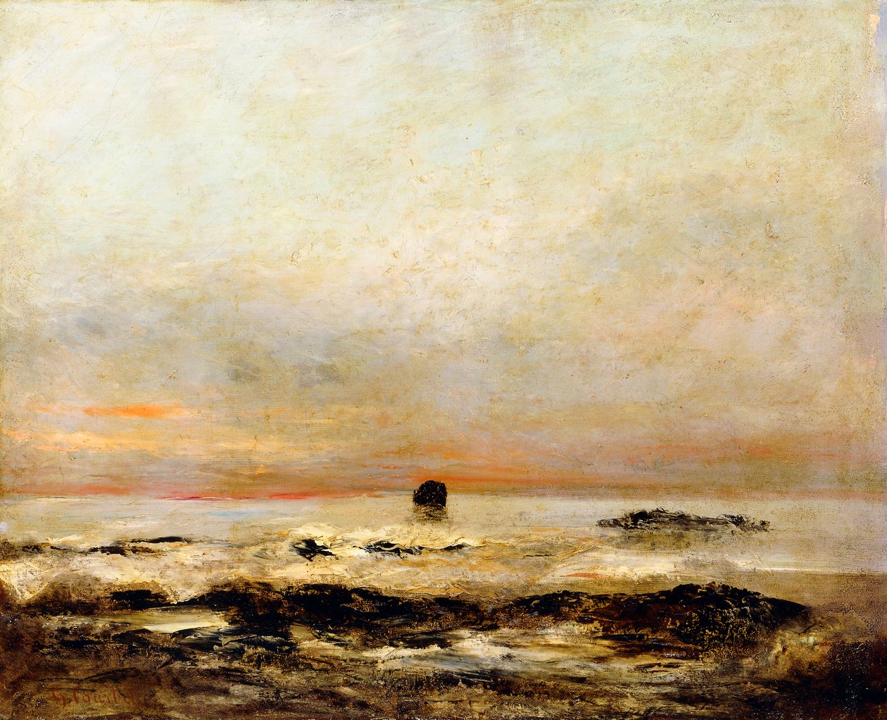 Marina da Gustave Courbet