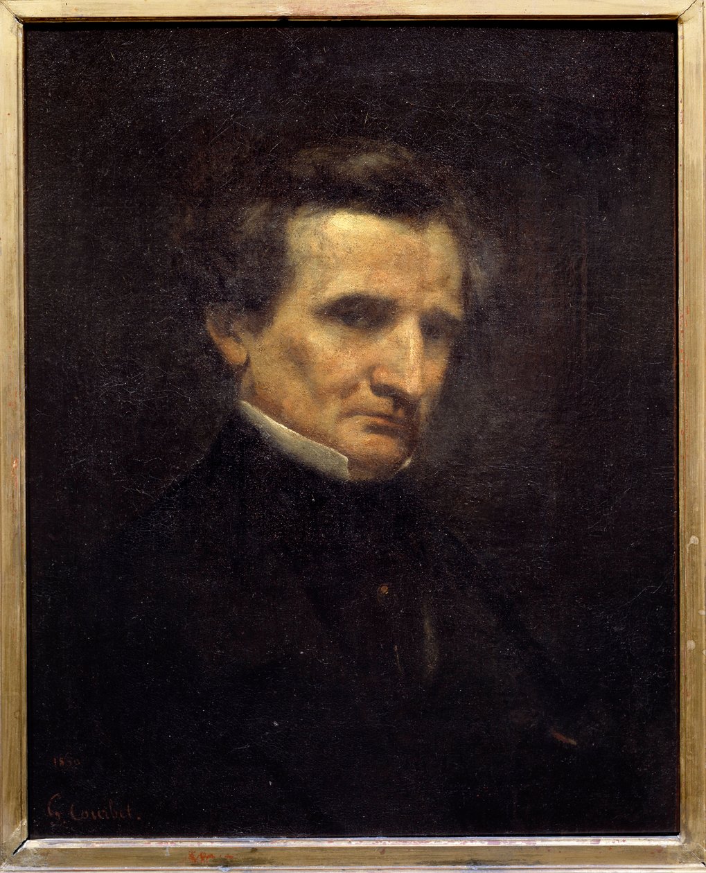 Ritratto di Hector Berlioz da Gustave Courbet