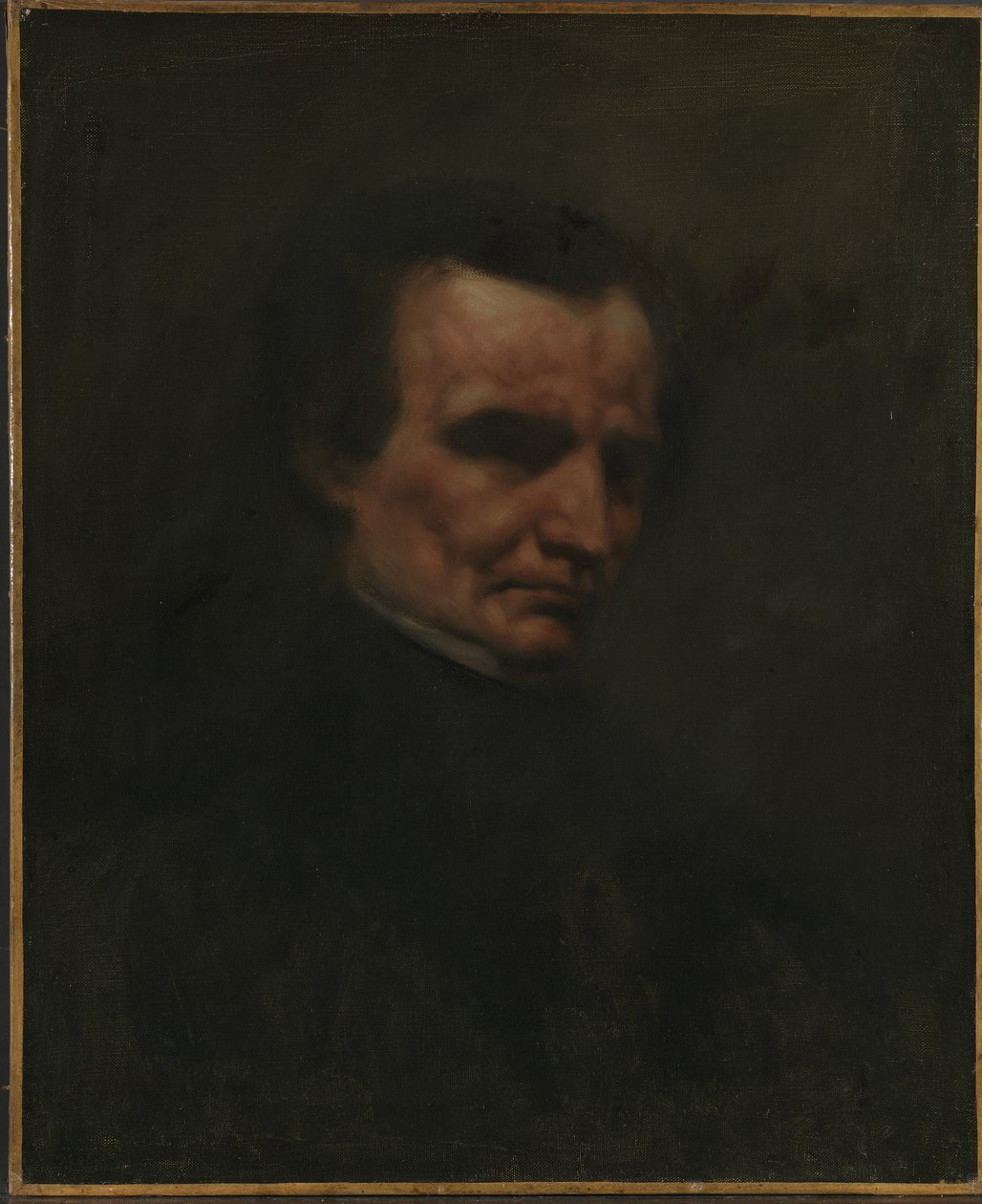 Ritratto di Hector Berlioz 1803-1869, c. 1850 da Gustave Courbet
