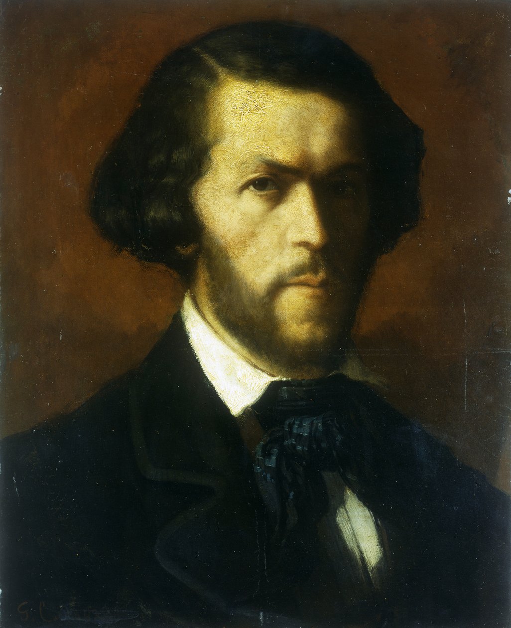 Ritratto di un gentiluomo da Gustave Courbet