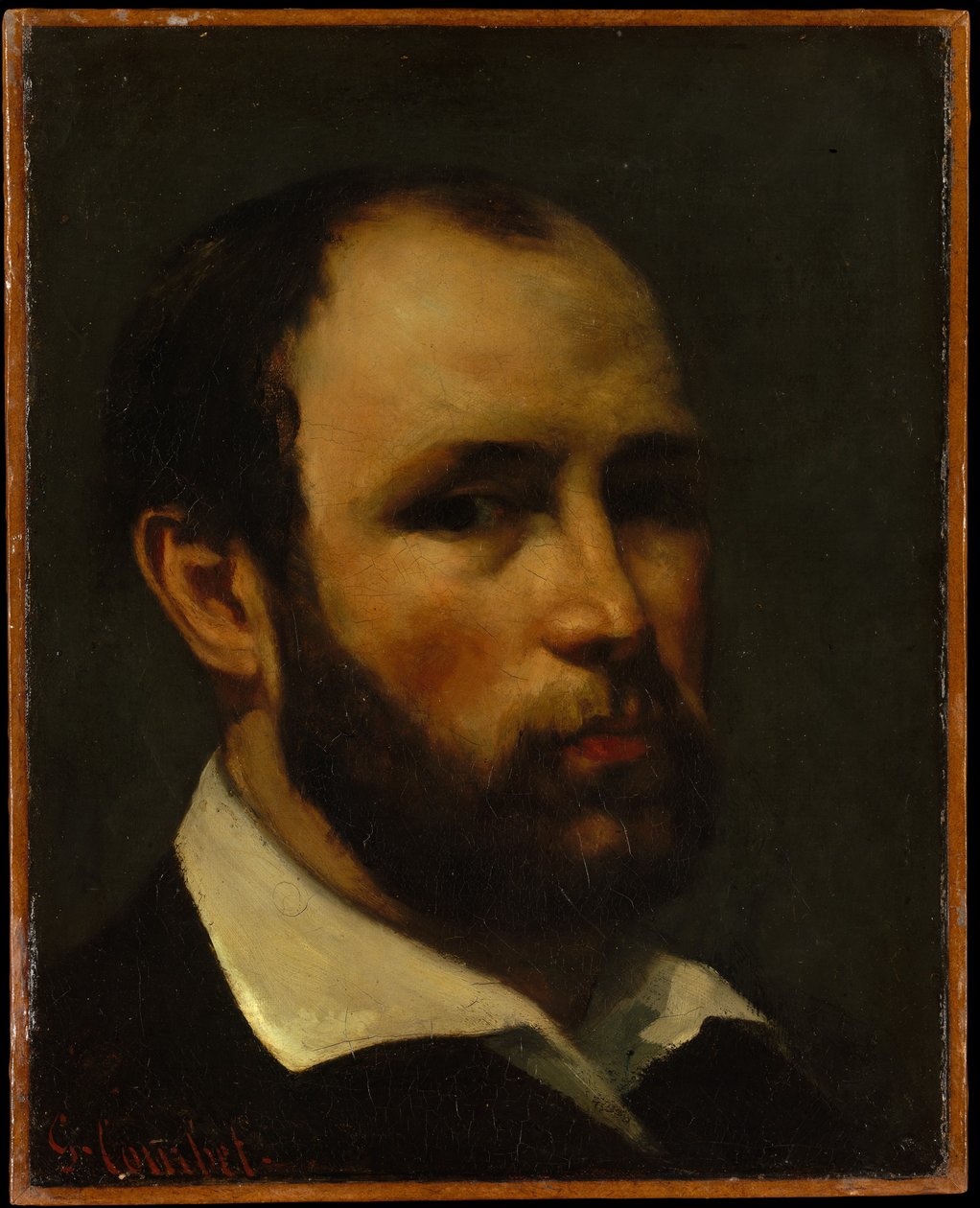 Ritratto di uomo da Gustave Courbet