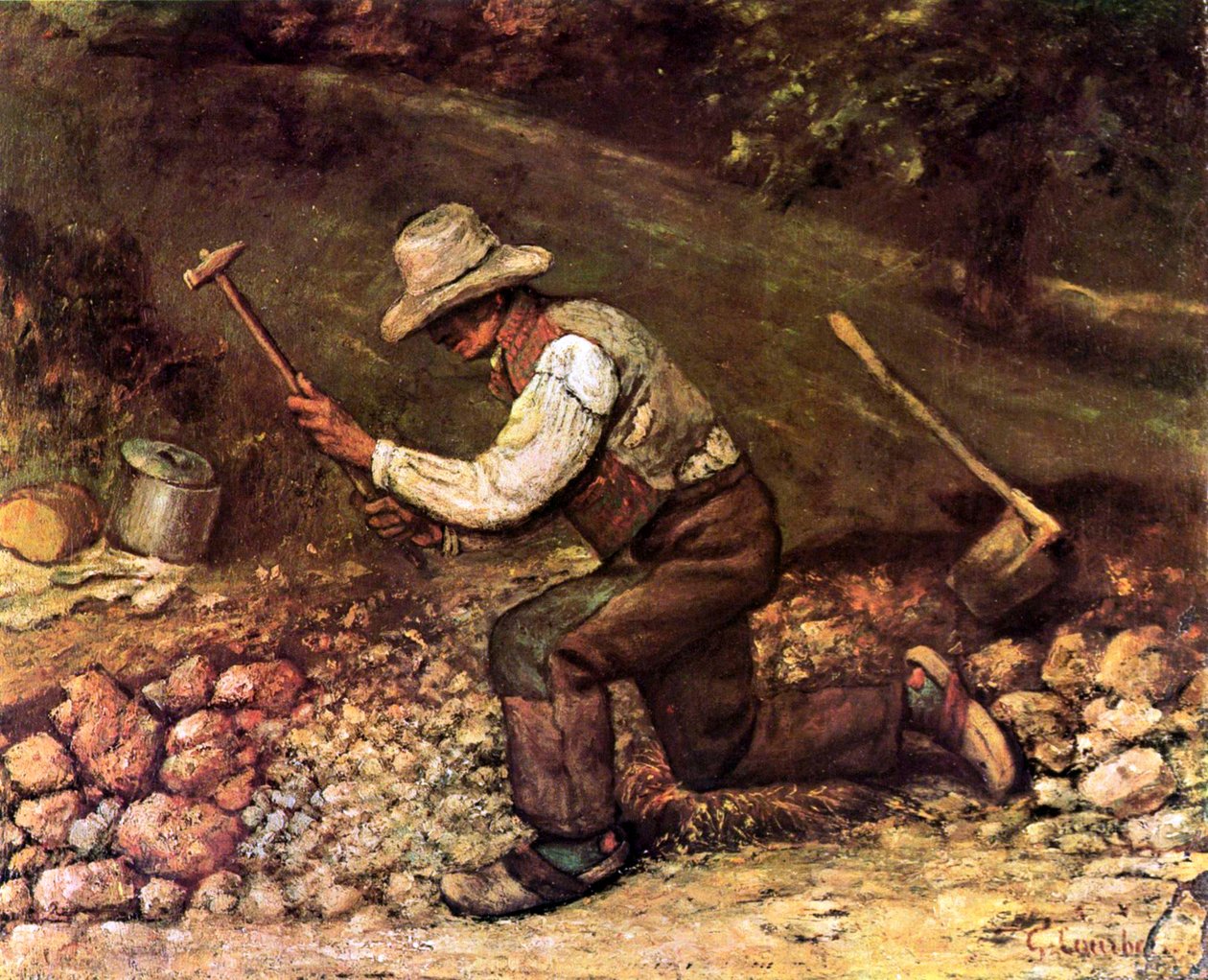 Scalpellino da Gustave Courbet