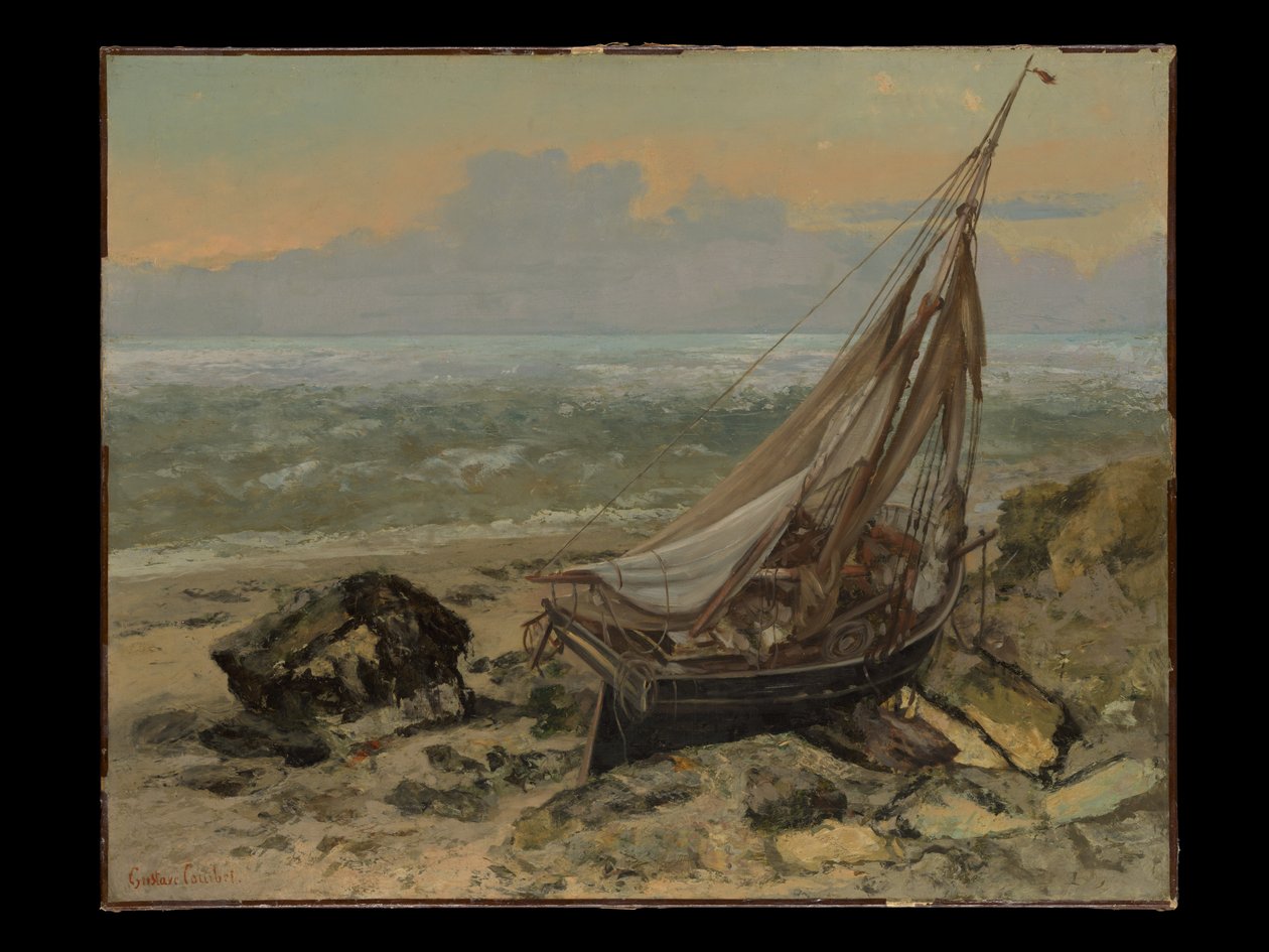 Il peschereccio da Gustave Courbet