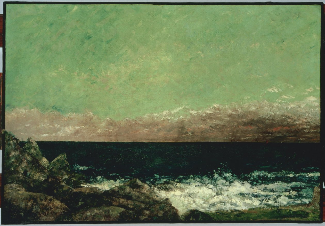 Il Mediterraneo da Gustave Courbet
