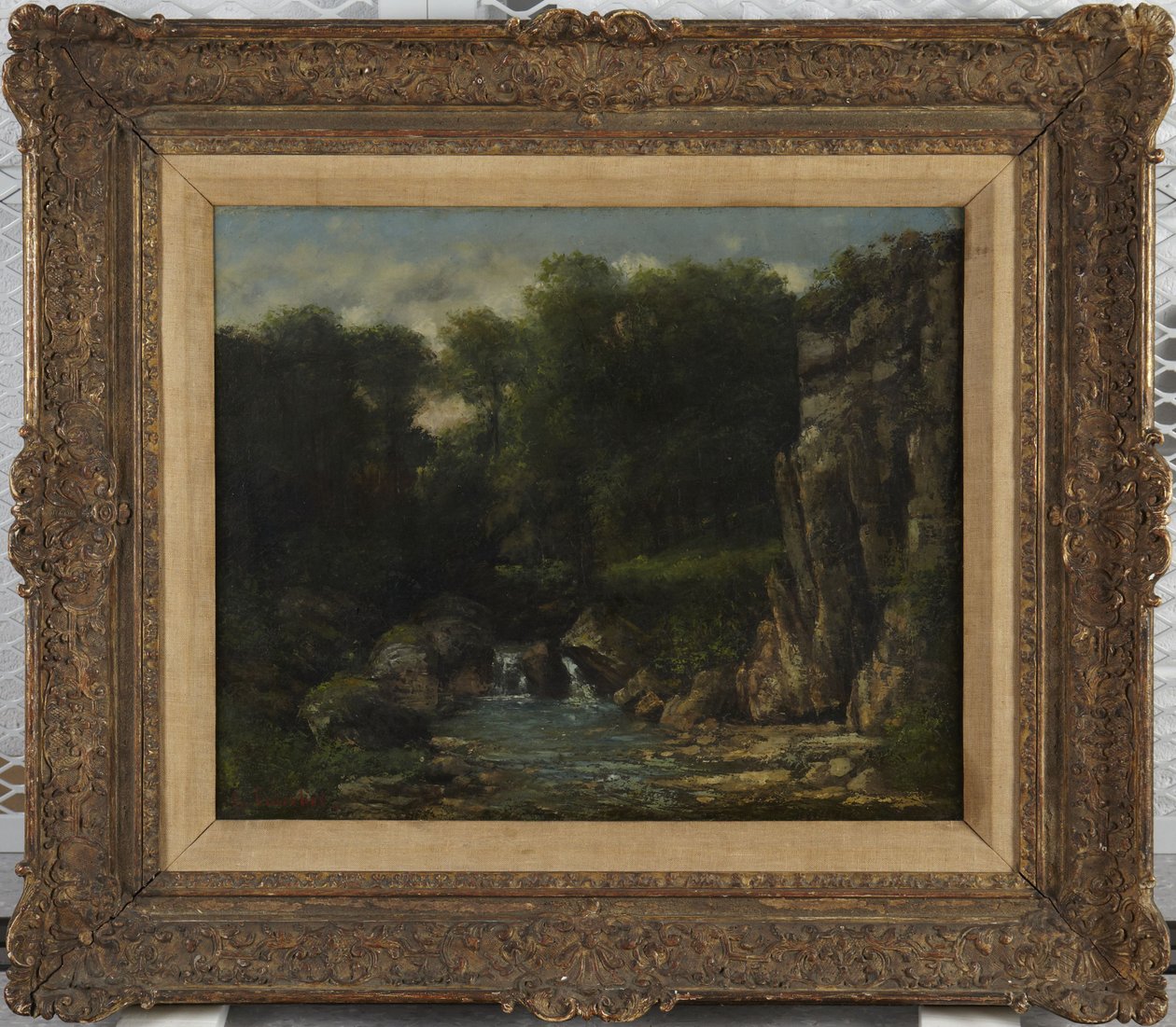 La primavera da Gustave Courbet