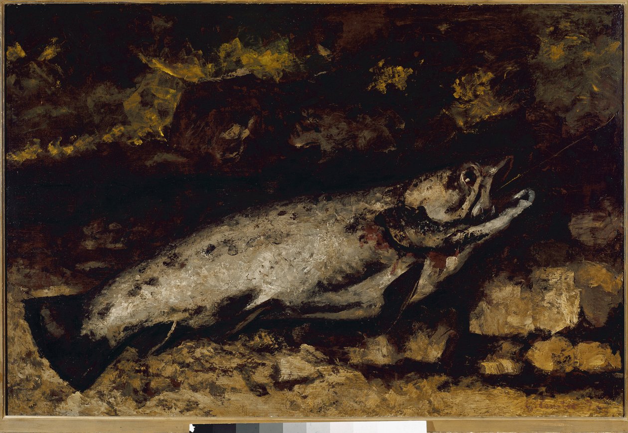 La trota da Gustave Courbet