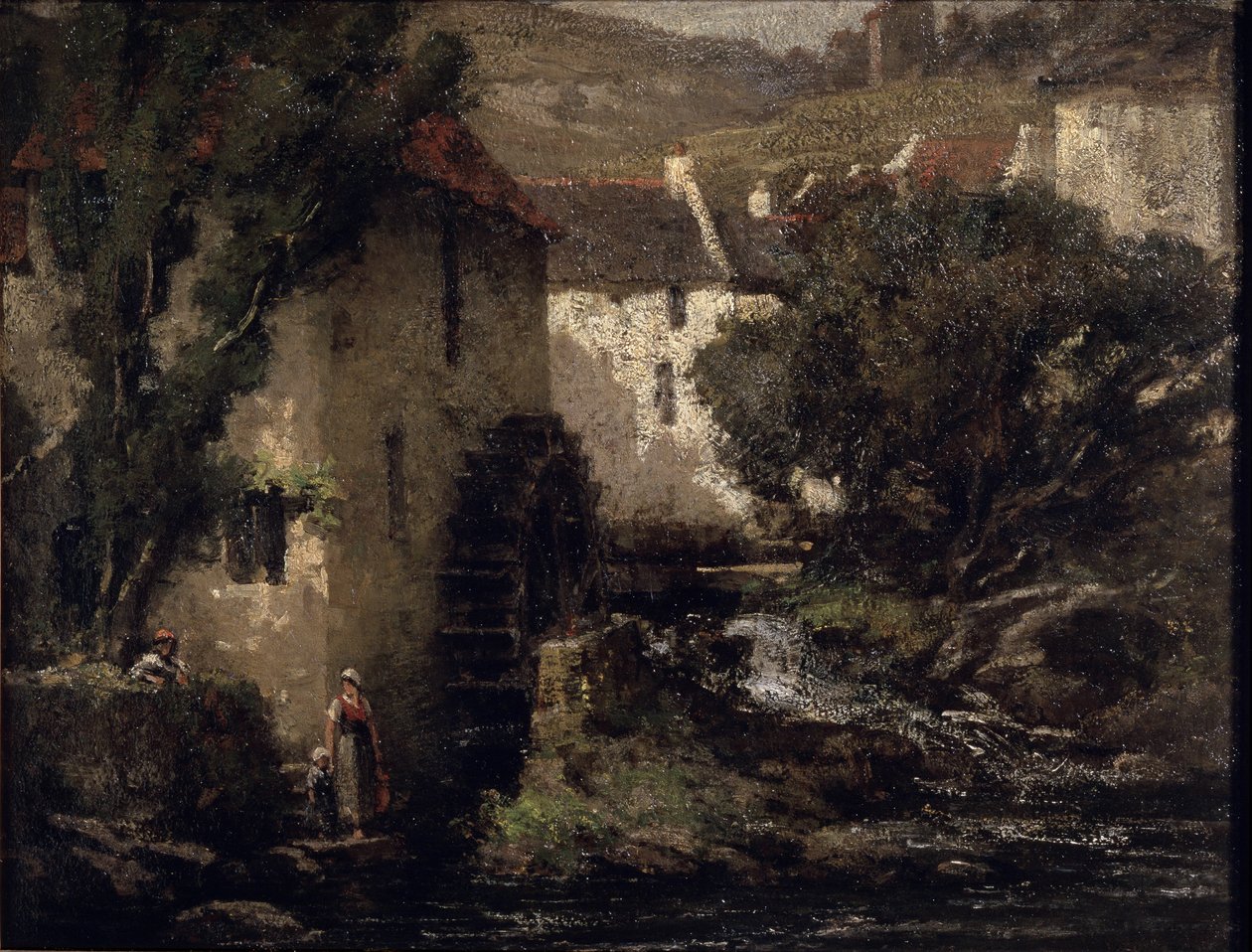 Mulino ad acqua da Gustave Courbet