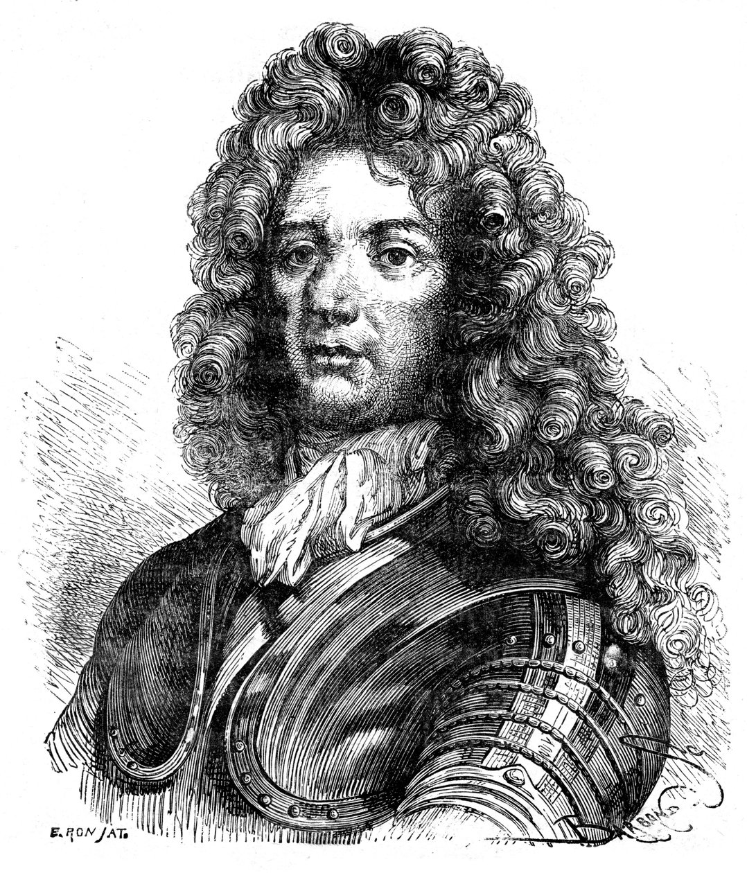 Sébastien le Prestre de Vauban, ingegnere militare francese, 1898 da Gustave Demoulin