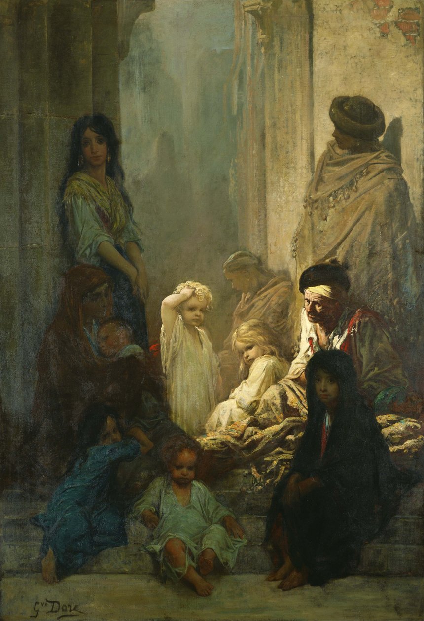 La Siesta, Ricordi di Spagna. da Gustave Dore