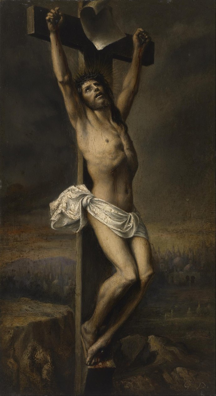 Cristo in croce da Gustave Dore