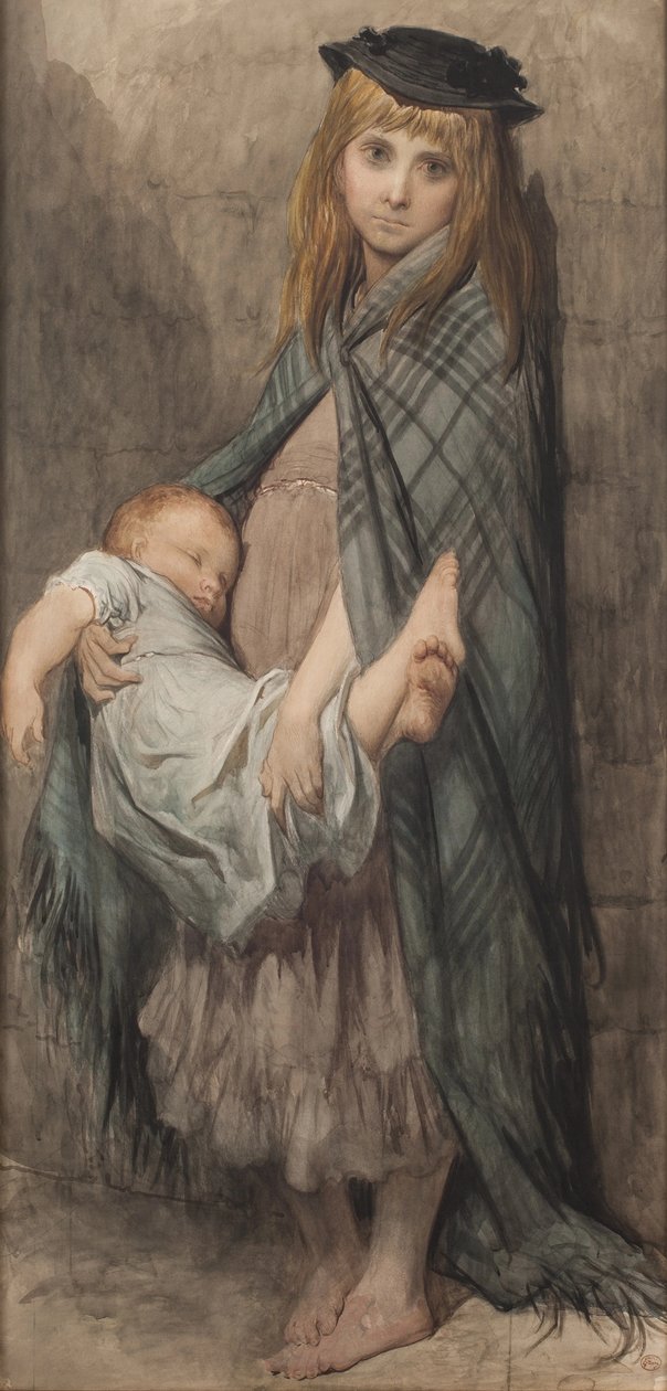 I bambini poveri di Londra da Gustave Dore