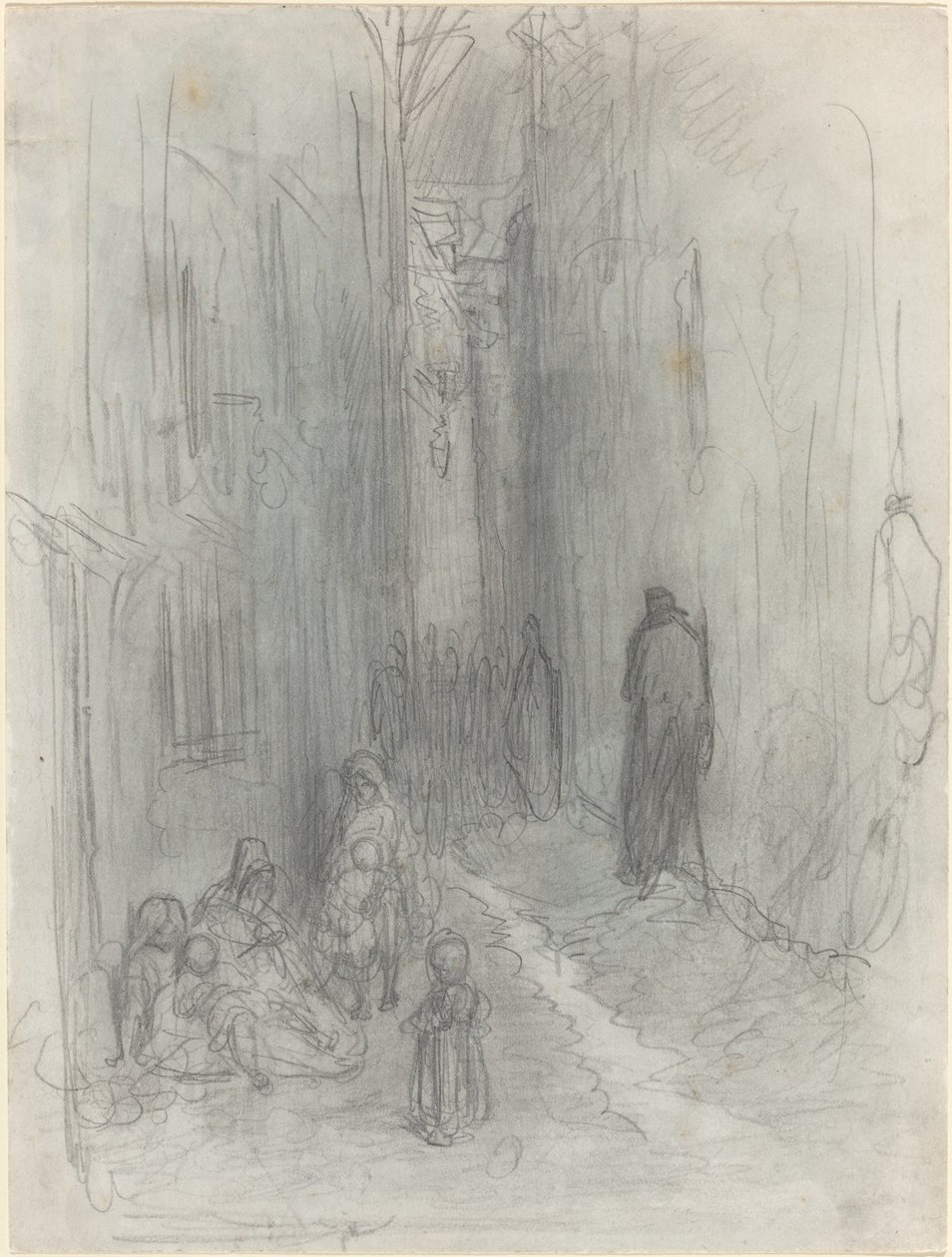 Una Stradina di Londra da Gustave Dore