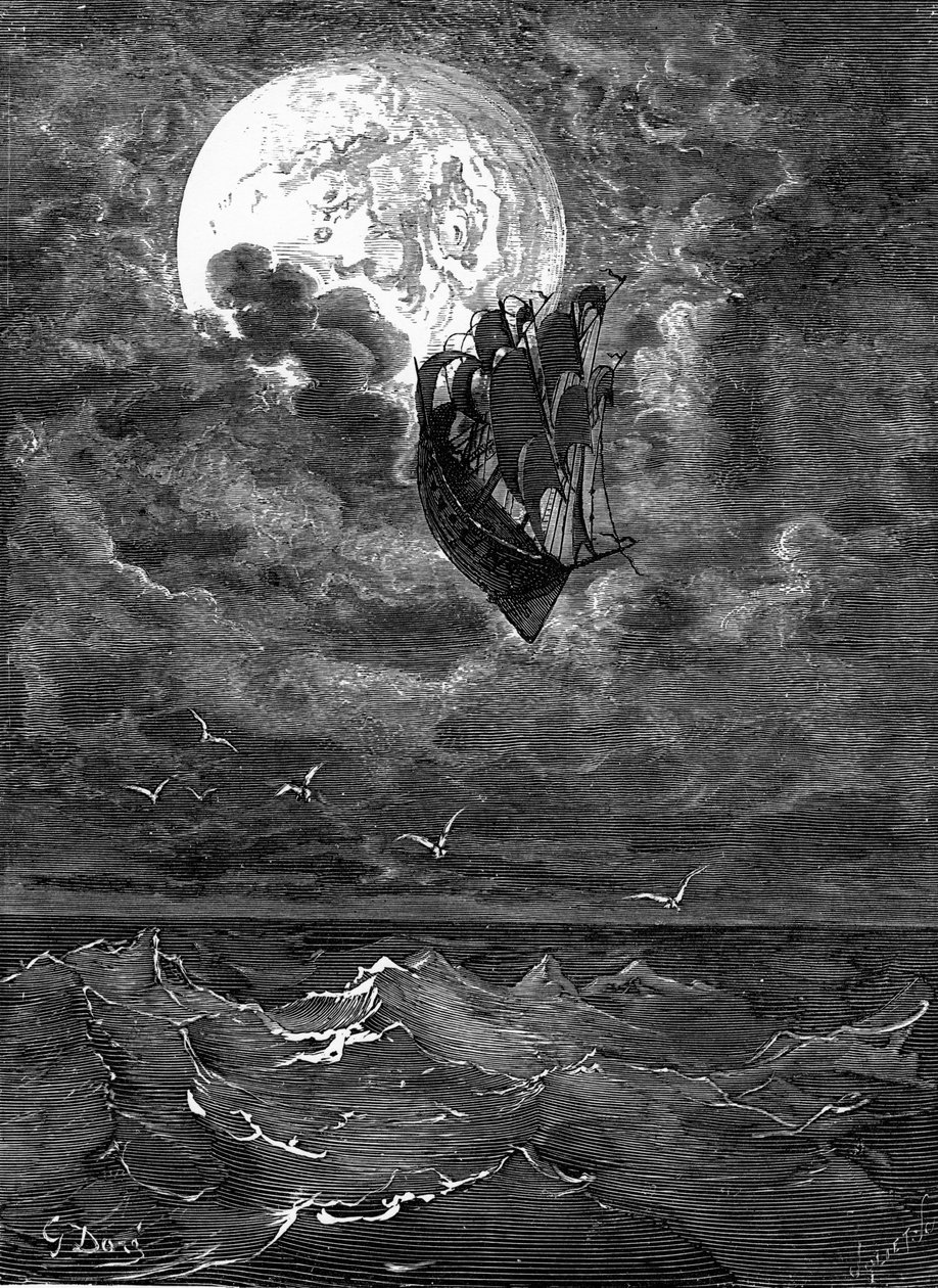 Barone di Münchausen: Viaggio sulla luna, di Doré da Gustave Dore