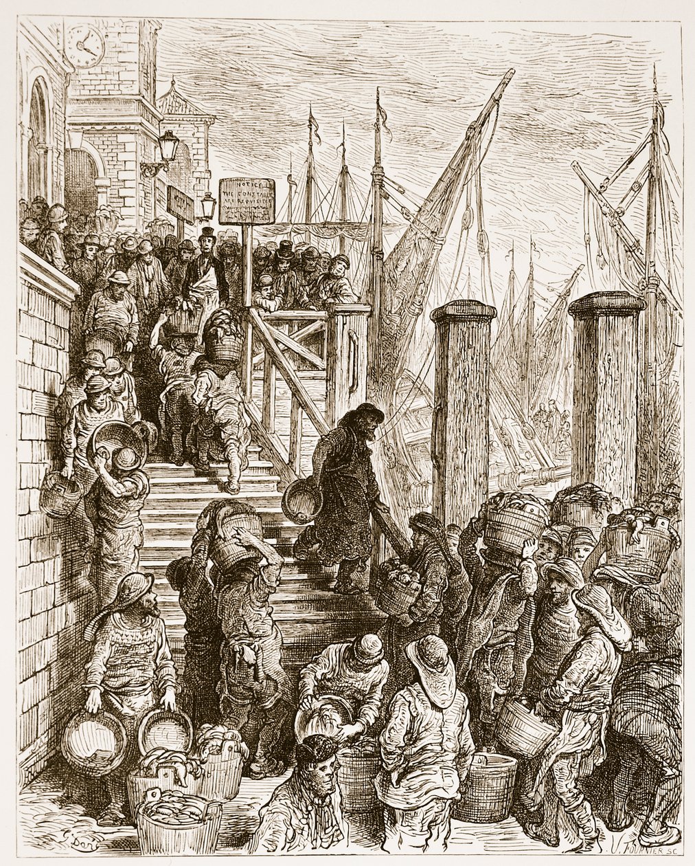 Billingsgate, Sbarco del Pesce, da 