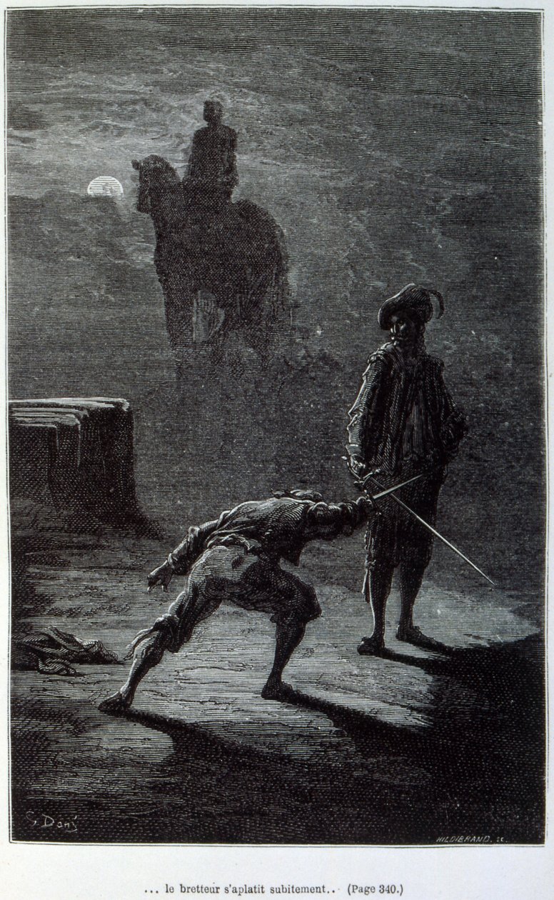 Capitan Fracassa (illustrazione) da Gustave Dore