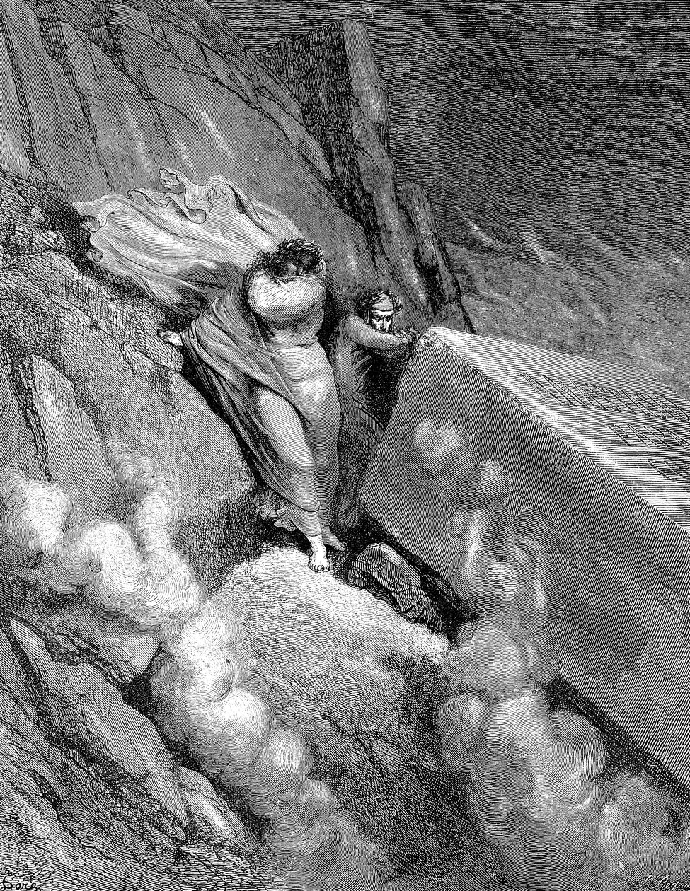 Dante e Virgilio al bordo dell