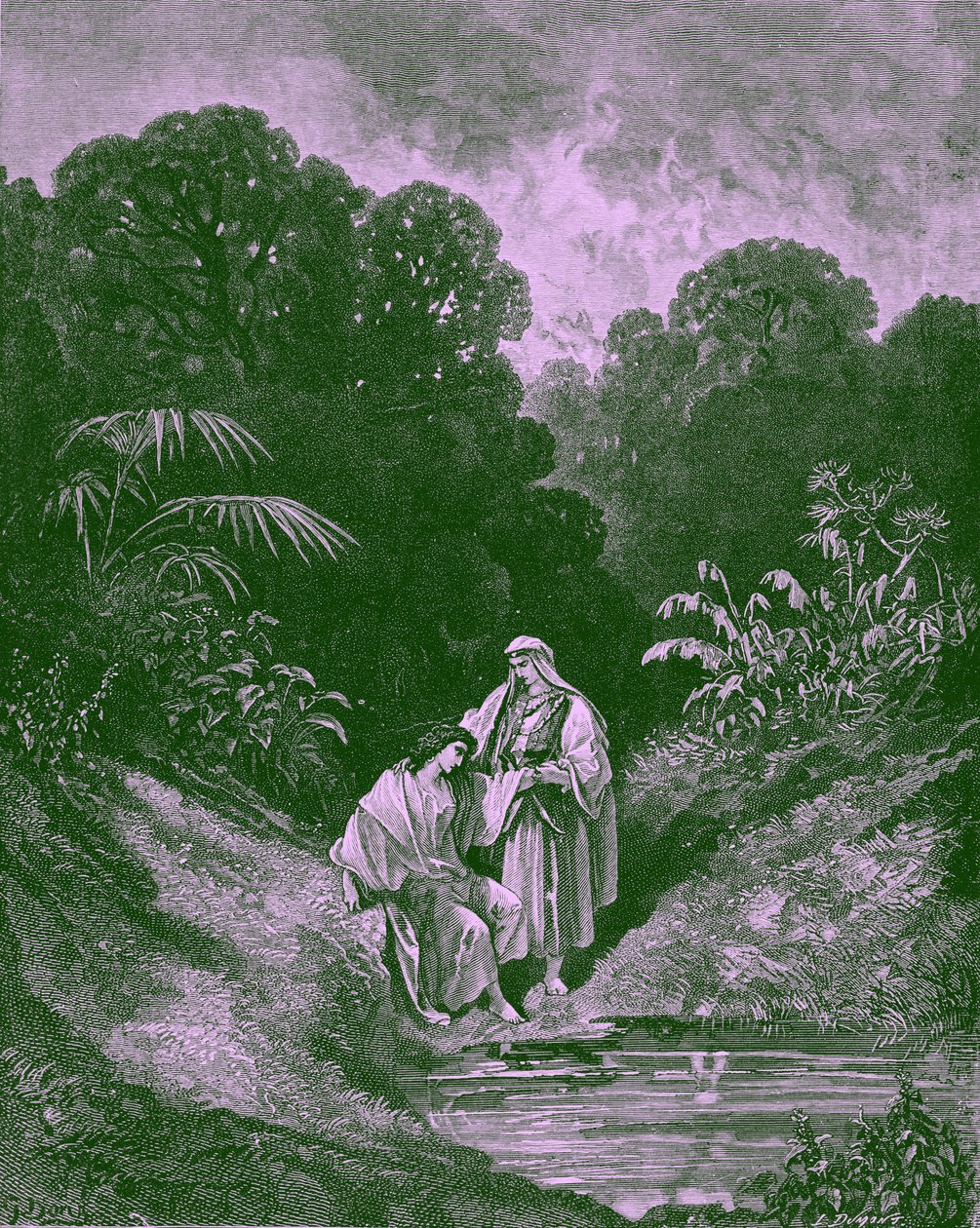 Davide e Gionata, di Gustave Doré - Bibbia da Gustave Dore