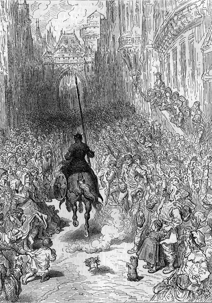 Disegno di Gustave Doré per il poema 