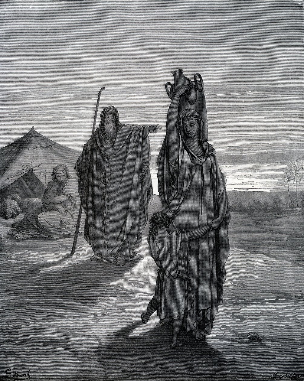 Espulsione di Agar da Gustave Dore