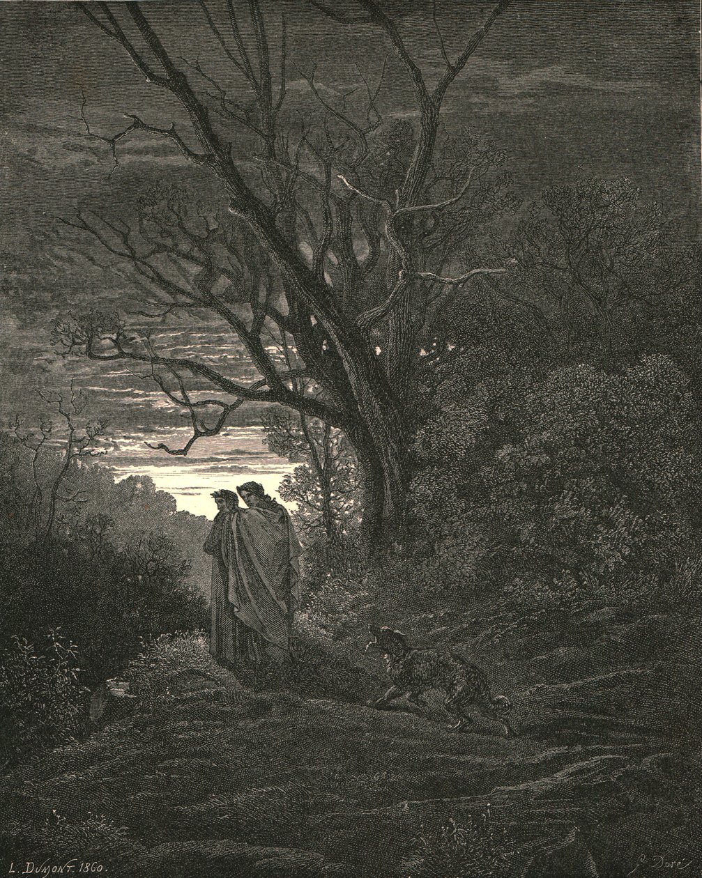 Appena vide che stavo piangendo, c1890 da Gustave Dore