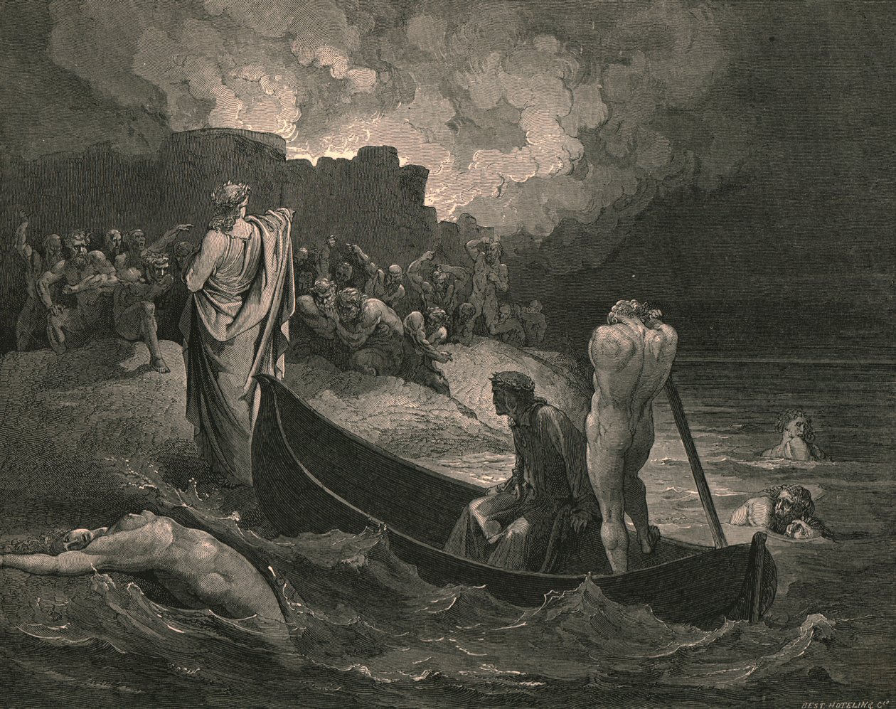 Non riuscivo a sentire quali termini offriva loro, c1890 da Gustave Dore