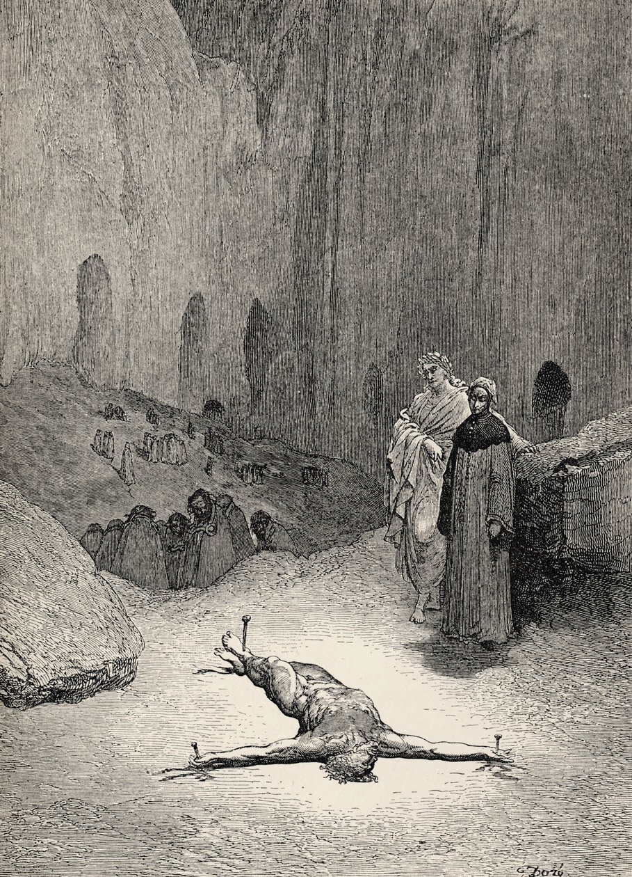 Illustrazione per La Divina Commedia - Inferno di Dante da Gustave Dore