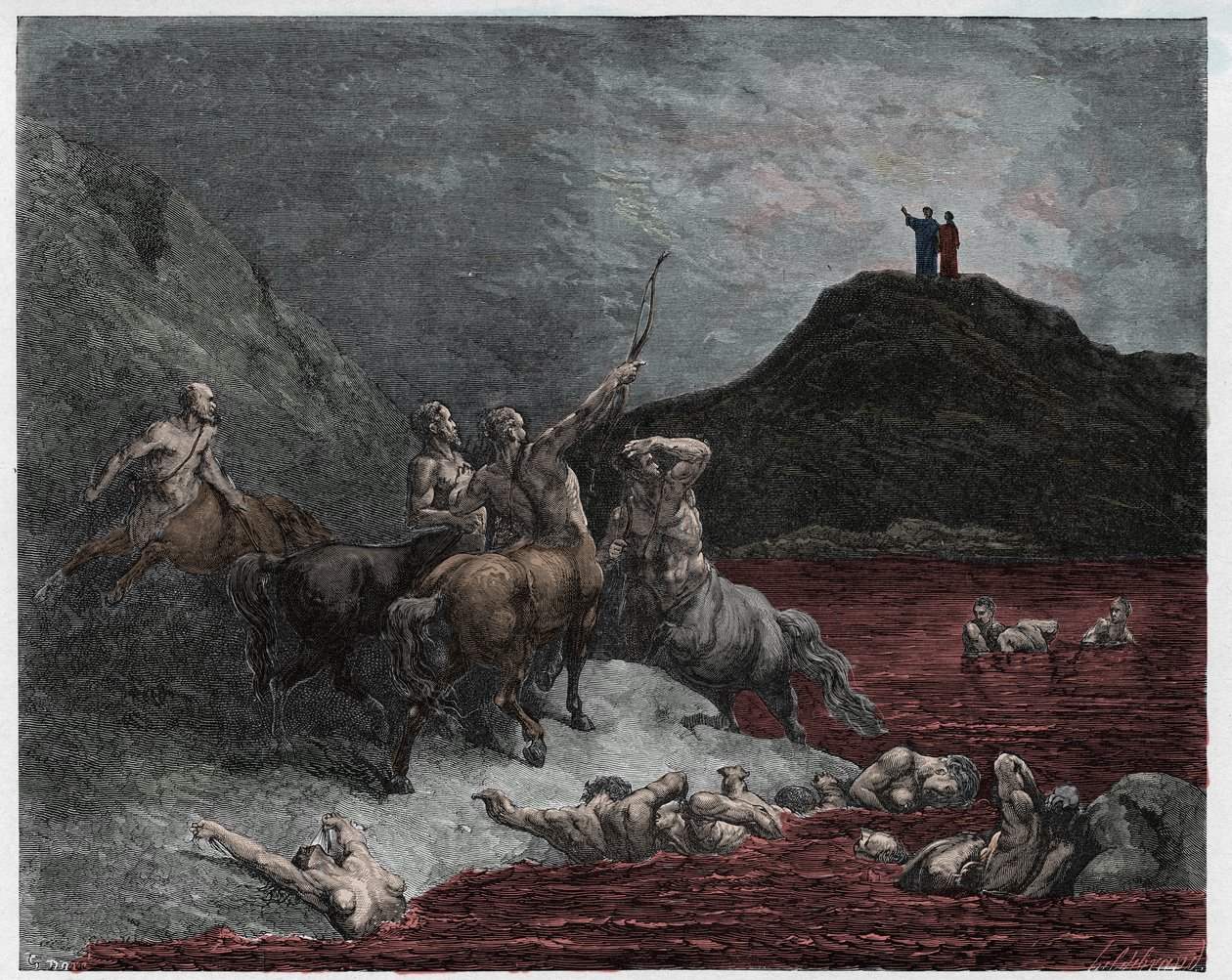 Inferno, Canto 12: Nesso da Gustave Dore