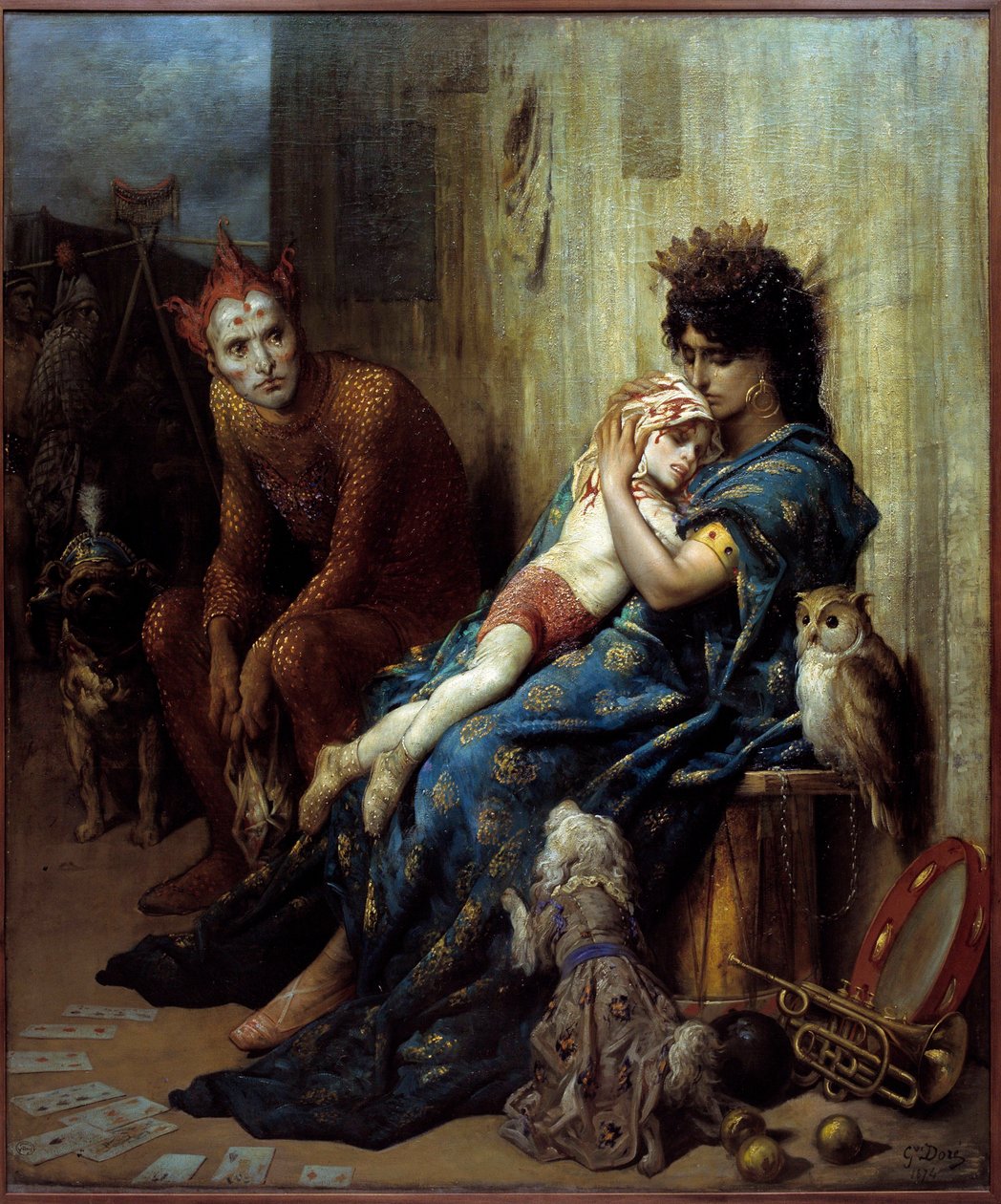 Les Saltimbanks da Gustave Dore