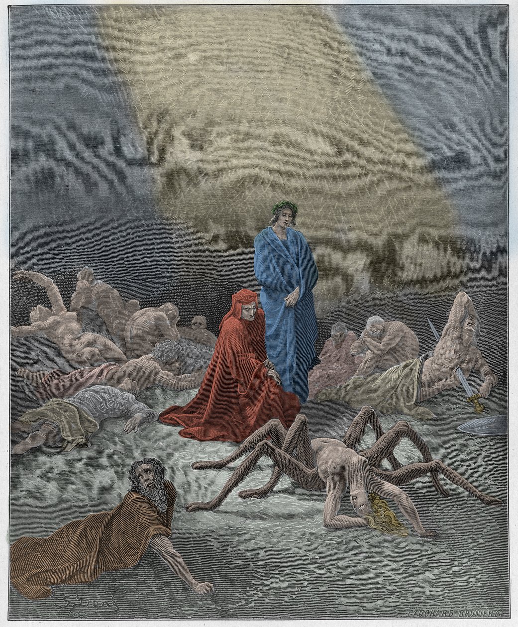 Purgatorio, Canto 12: Dante vede l