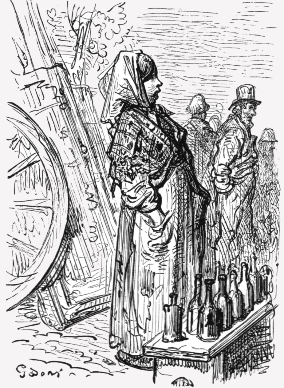 Rinfreschi lungo la strada da Gustave Dore