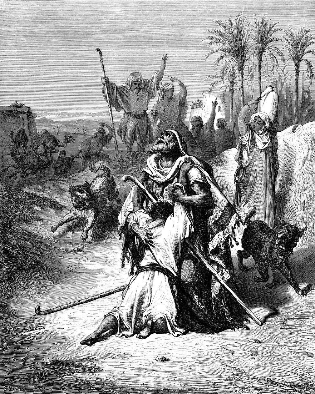 Ritorno del Figliol Prodigo da Gustave Dore