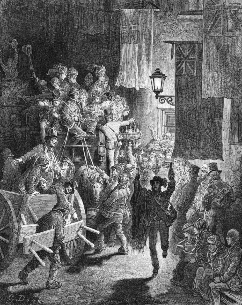 Ritorno a casa, 1872 da Gustave Dore