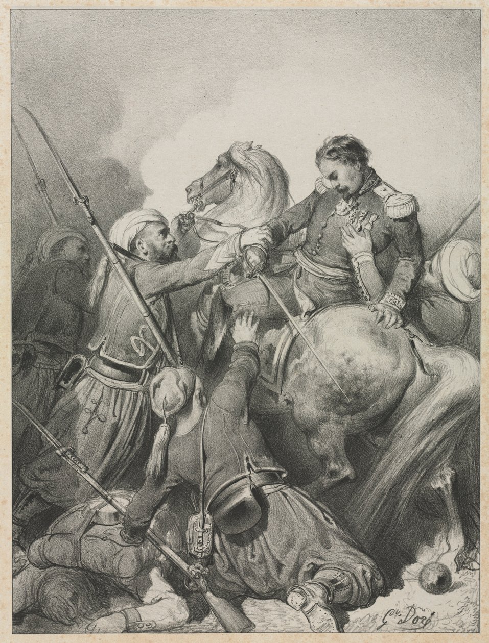 Ufficiale sardo da Gustave Dore