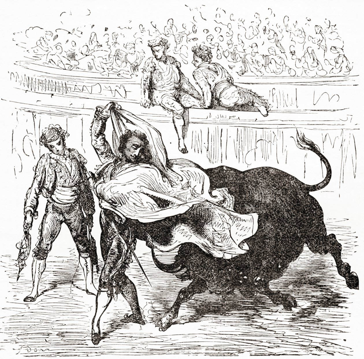 Spagna. Da Vita e Ricordi di Gustave Doré, pubblicato nel 1885 da Gustave Dore