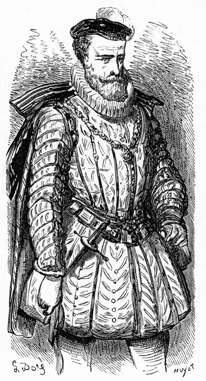 Sully (Maximilien de Béthune, Barone di Rosny, Duca di Sully) da Gustave Dore