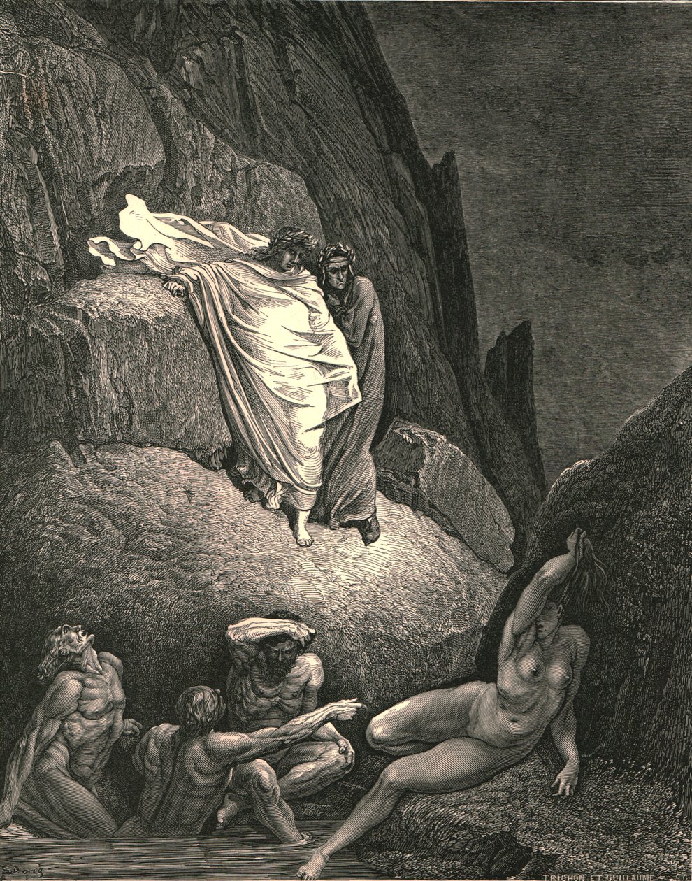 Questa è Thais, la prostituta da Gustave Dore