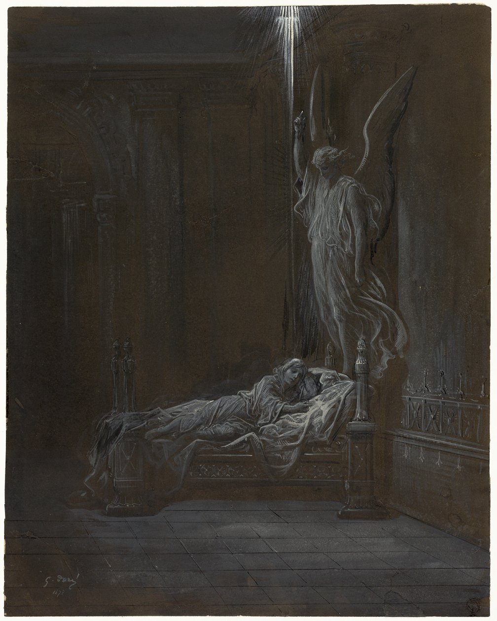 La chiamata di Samuele da Gustave Dore