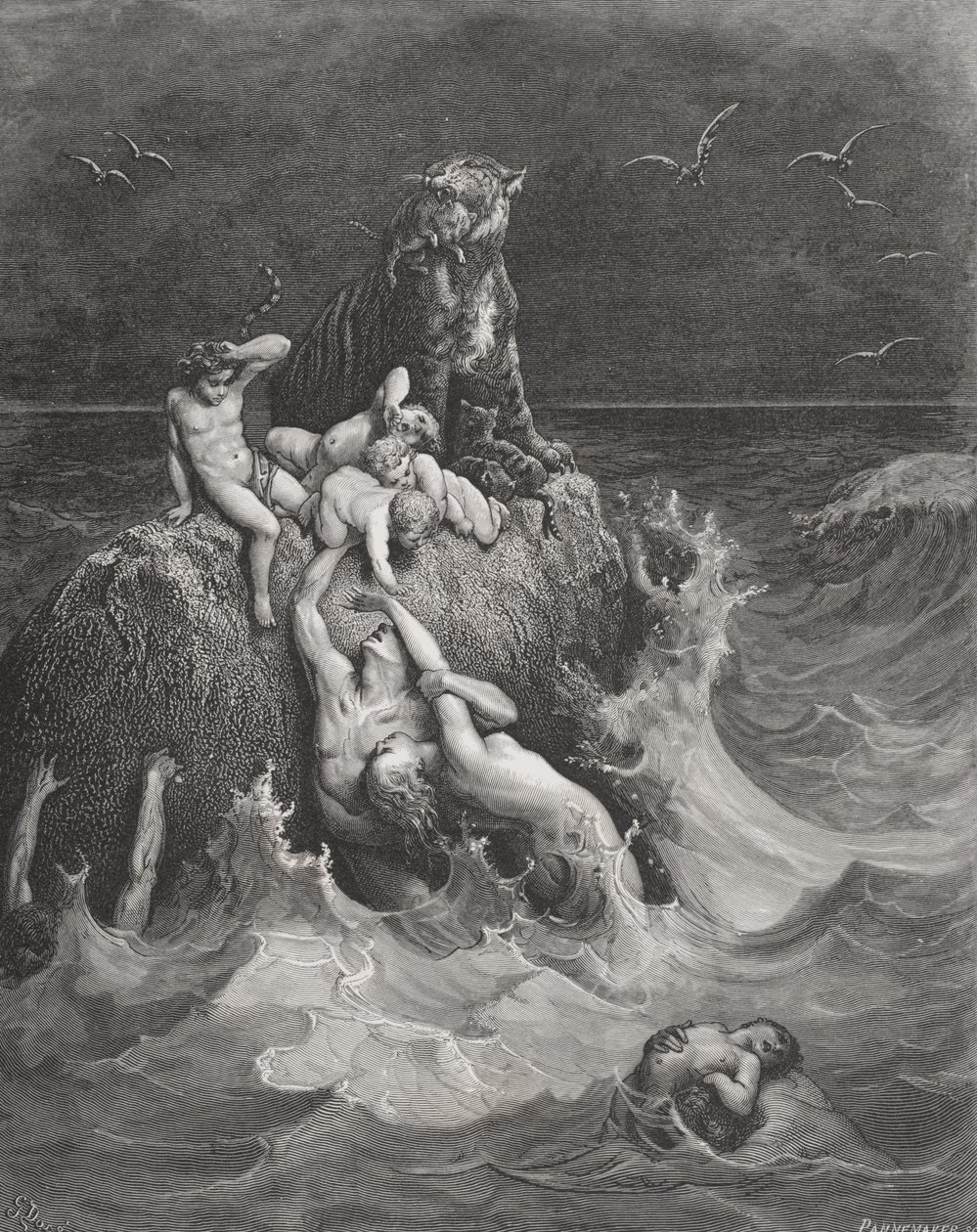 Il Diluvio, illustrazione da 