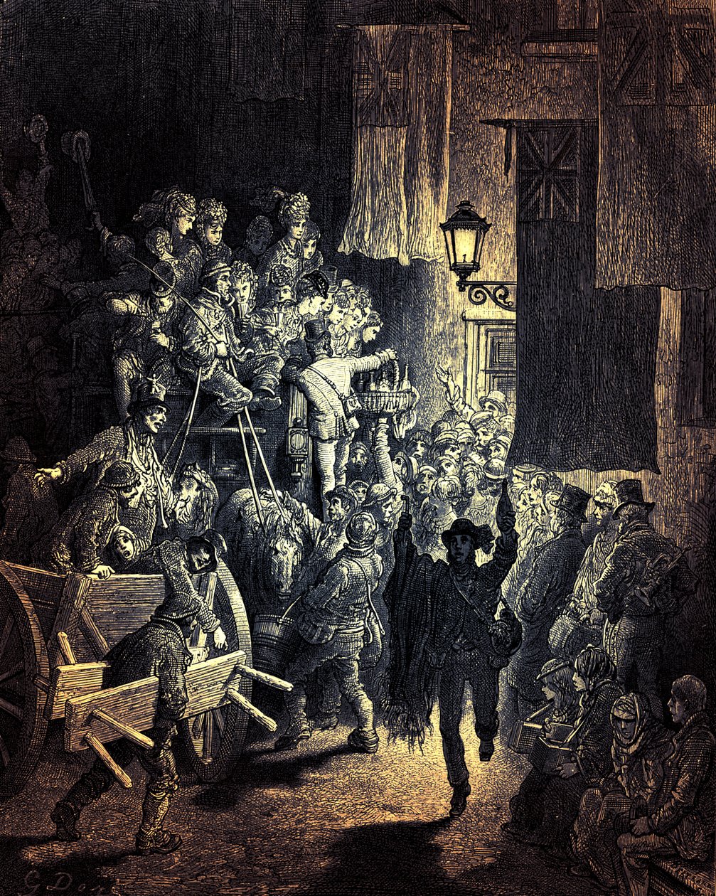 Il Derby - Ritorno a casa da Gustave Dore