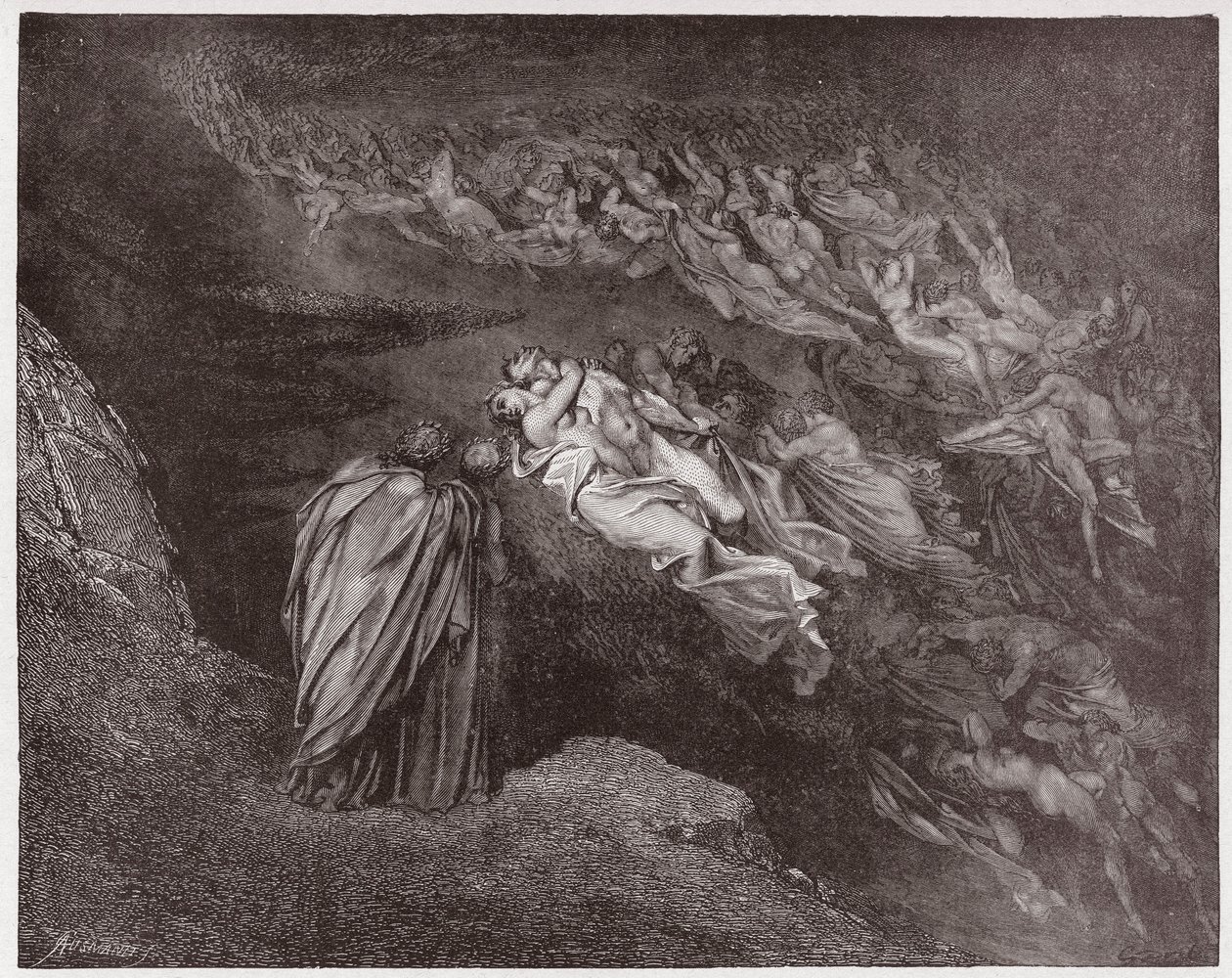 La Divina Commedia, Inferno, Canto 5: L