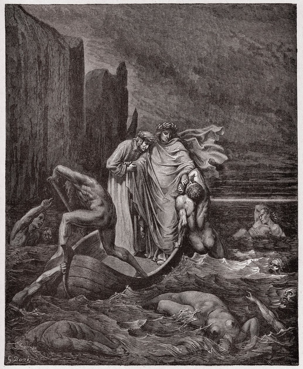 La Divina Commedia, Inferno, Canto 8: L