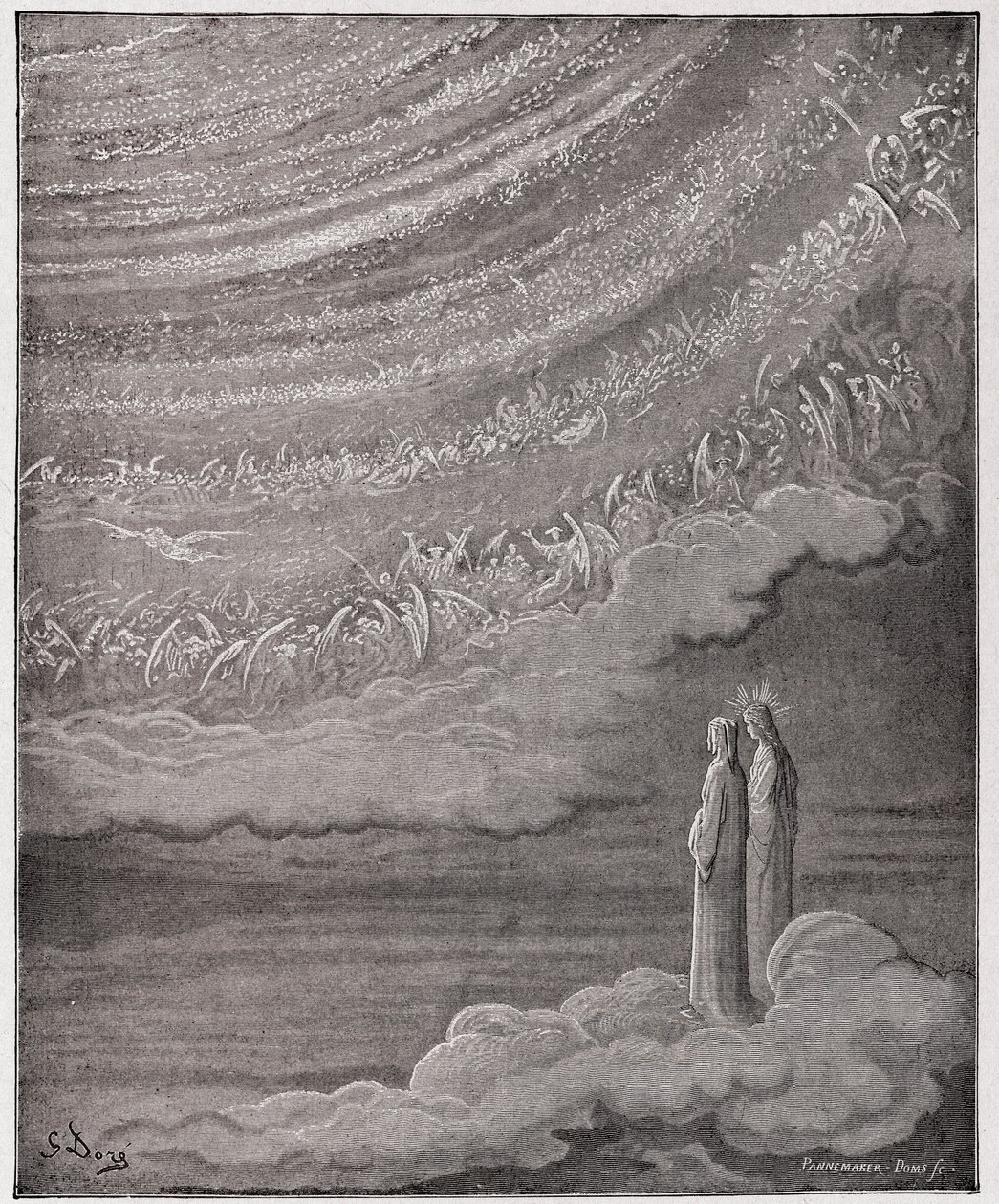 La Divina Commedia, Paradiso, Canto 28: L