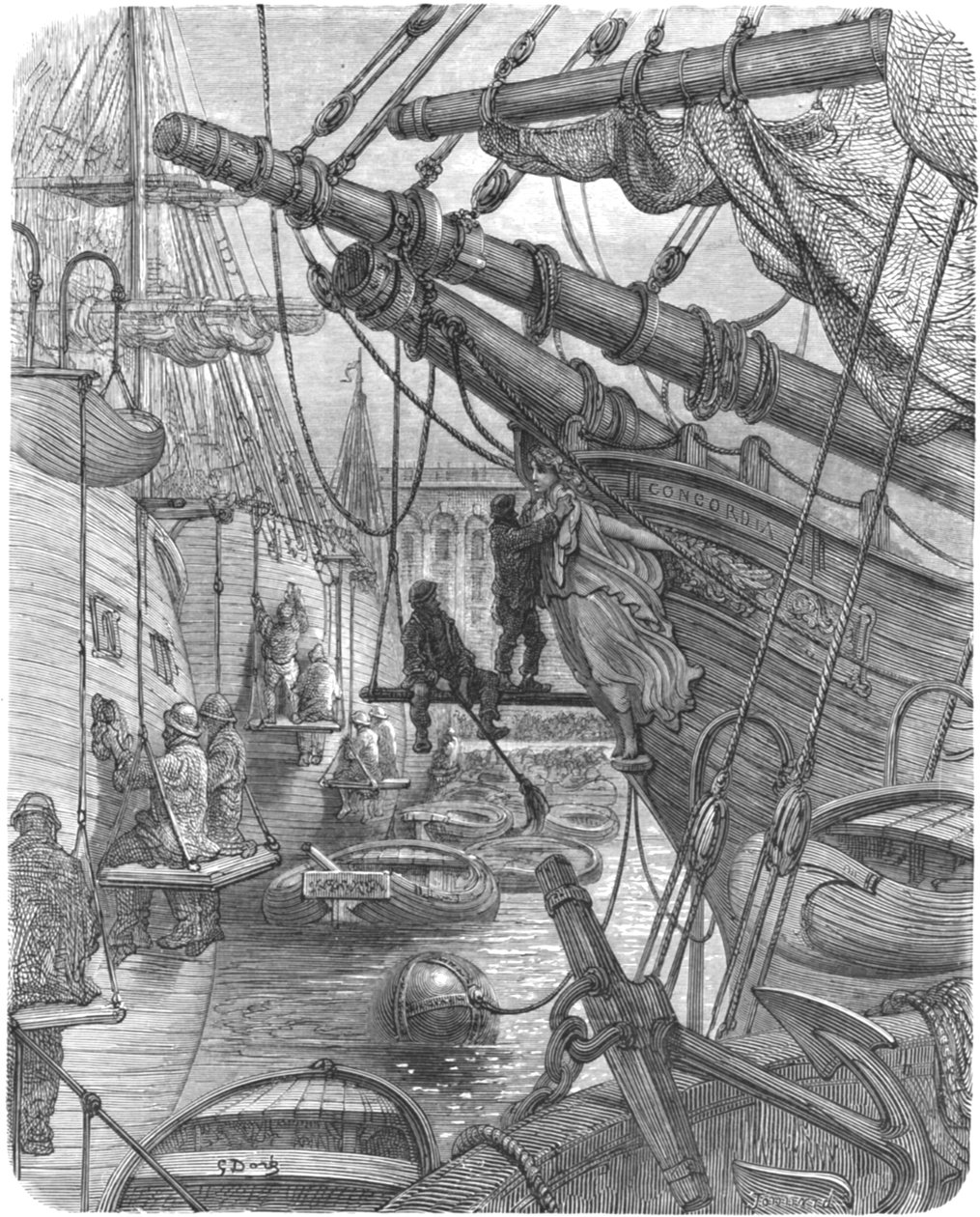 I Docks - La Concordia da Gustave Dore