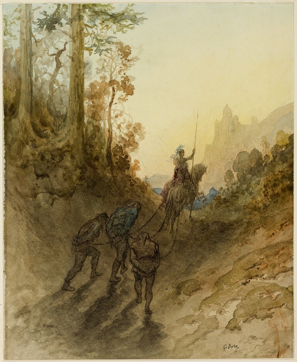 I giganti sono catturati da Gustave Dore